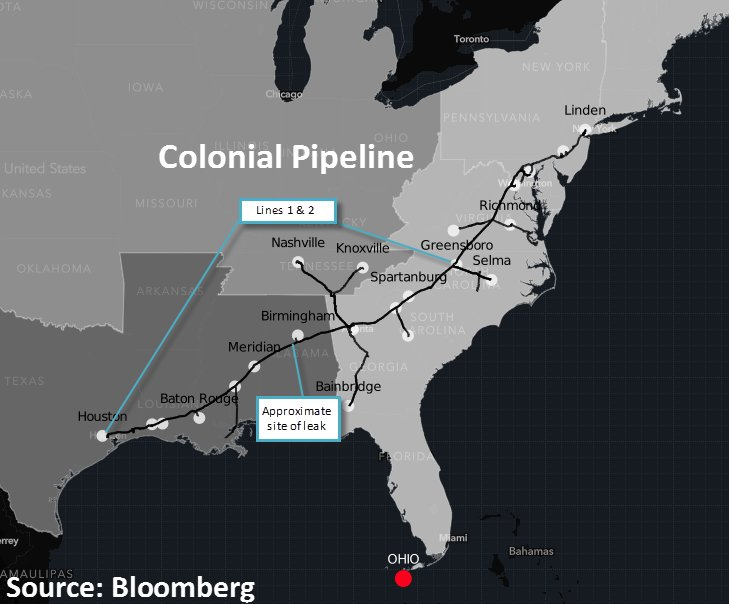 Colonial Pipeline Spill And What It Means For The Gasoline ...