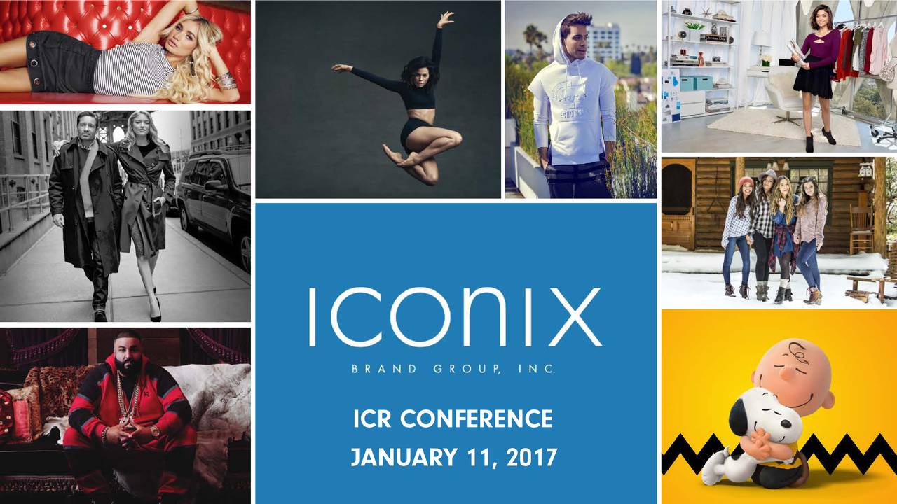 Iconix Brand Group (ICON) Presents At 2017 ICR Conference ...